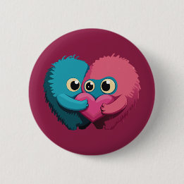 Monster Love Ronde Button 5,7 Cm