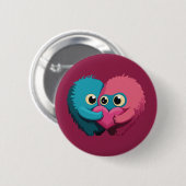 Monster Love Ronde Button 5,7 Cm (Voorkant /achterkant)