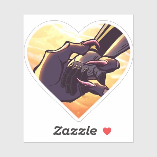 Monster Love - Tweede Contact Vinyl Sticker (Vel)