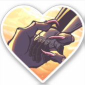 Monster Love - Tweede Contact Vinyl Sticker (Voorkant)