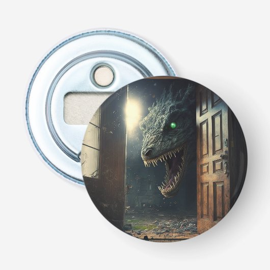 Monster lurk button flesopener (Voorkant)