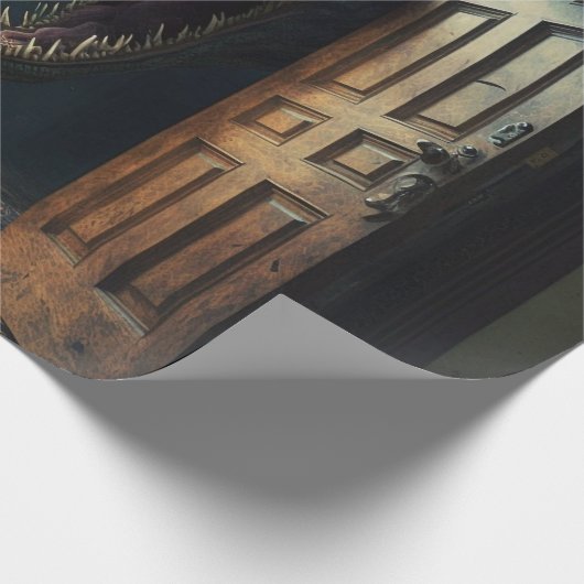 Monster lurk cadeaupapier (Hoek)