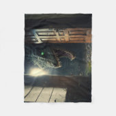 Monster lurk fleece deken (Voorkant)