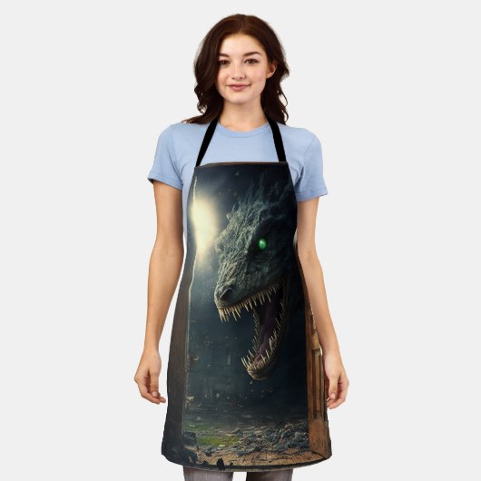 Monster lurk schort (Gedragen)