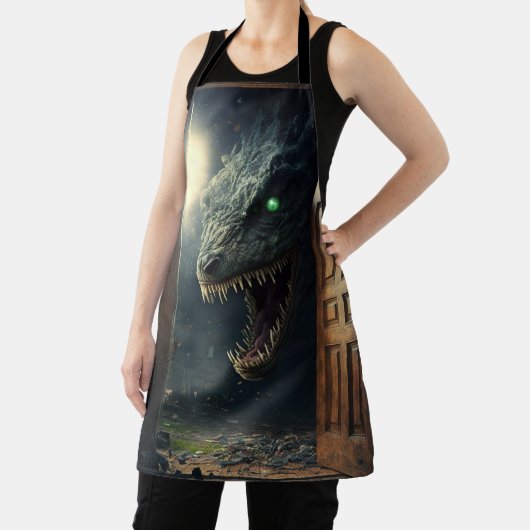 Monster lurk schort (Insitu)