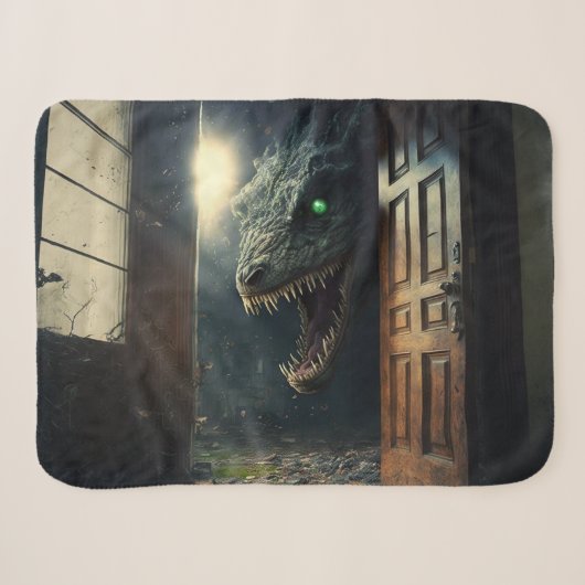 Monster lurk sherpa deken (Voorkant (horizontaal))