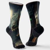 Monster lurk sokken (Gebogen)