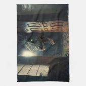 Monster lurk theedoek (Verticaal)