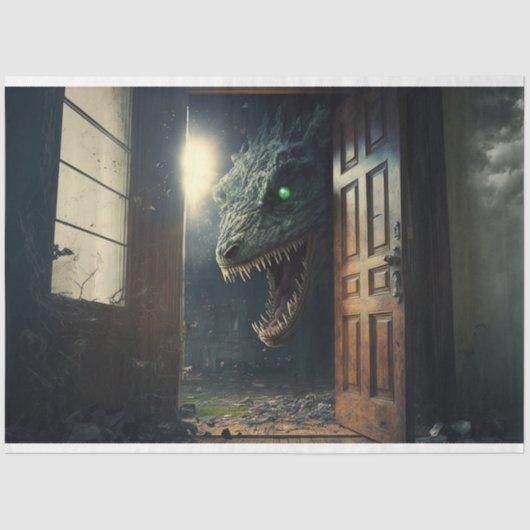 Monster lurk tissuepapier (Voorkant)