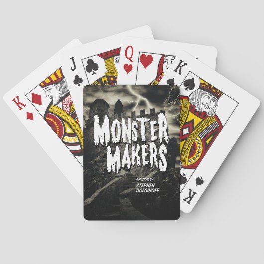 MONSTER MAKERS die Kaarten spelen (Achterkant)