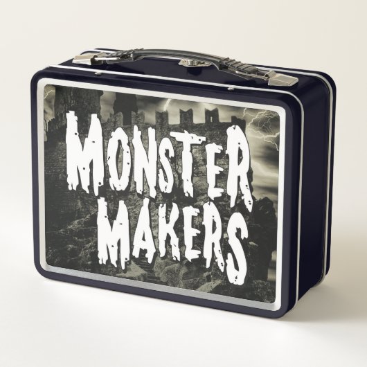 MONSTER MAKERS Lunch Box (Achterkant)