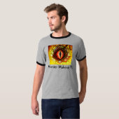 Monster Makeup FX™ Logo Ringer T-Shirt (Voorkant volledig)