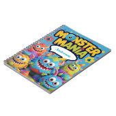 Monster Mania – Gepersonaliseerd plezier & dwaas m Notitieboek (Linkerzijde)