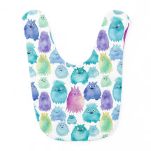 Monster Mania in Waterverf - Schattige Monster