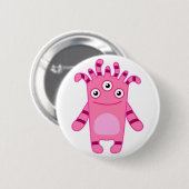 Monster Mania: Maak kennis met Sadie! Ronde Button 5,7 Cm (Voorkant /achterkant)