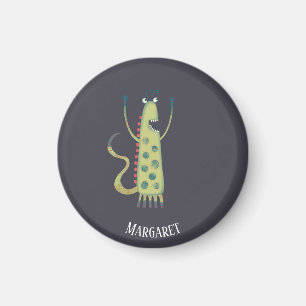 Monster Margaret Custom Name Magneet