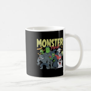 Monster Mash Funny Halloween Spooky Seizoen Trick Koffiemok