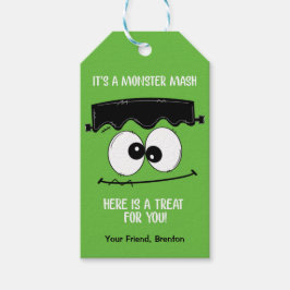 Monster Mash Halloween Favor Tags, cadeaubijslags  Cadeaulabel