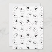 Monster Mash Halloween Kostuumfeest Uitnodiging (Achterkant)