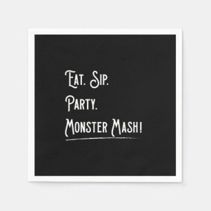 Monster Mash Halloween Papieren servet