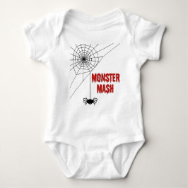 Monster Mash Halloween Spiderweb Romper