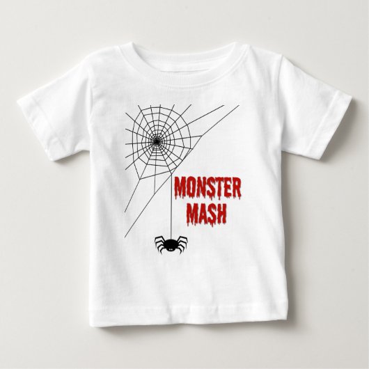 Monster Mash Halloween Spinnenweb (Voorkant)