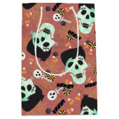 Monster Mash Halloween Verjaardag Gift Bag Medium Cadeauzakje (Voorkant)