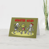 Monster Mash-kaart Kaart (Voorkant)