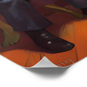 Monster Mash Mayhem | Halloween party dansvloer Poster (Hoek)