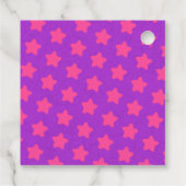 Monster Mash Paarse Kinder Halloween Verjaardagsfe Bedankjes Labels (Achterkant)