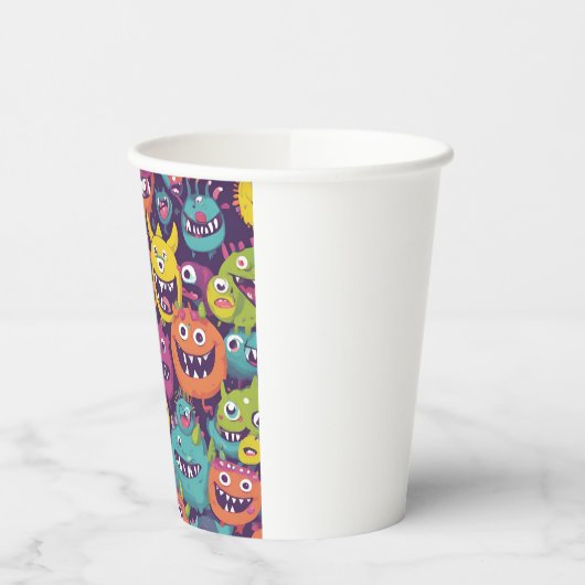 Monster Mash Papieren Bekers (Links)