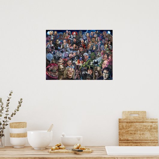 Monster Mash Poster (Keuken)