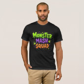 Monster Mash Squad Halloween T-shirt (Voorkant volledig)