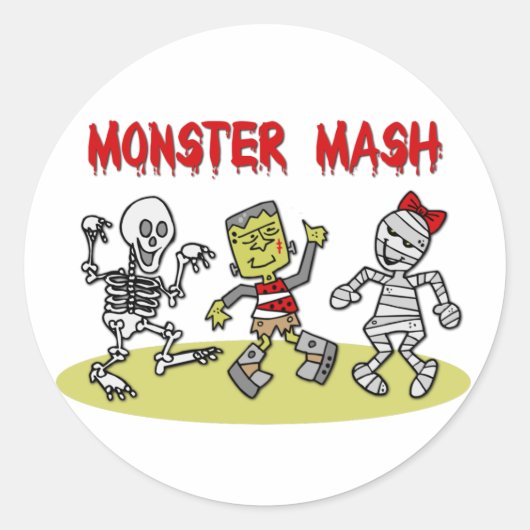 Monster Mash stickers (Voorkant)