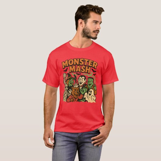 MONSTER MASH T-SHIRT (Voorkant volledig)