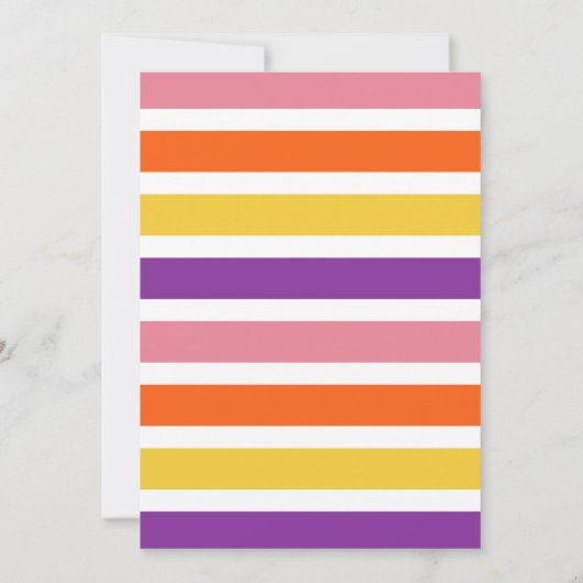 Monster Mash Typografie Meisje Halloween Verjaarda Kaart (Achterkant)