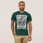 Monster Mash-up Cryptid Zoo T-shirt (Voorkant volledig)