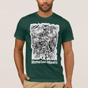 Monster Mash-up Cryptid Zoo T-shirt