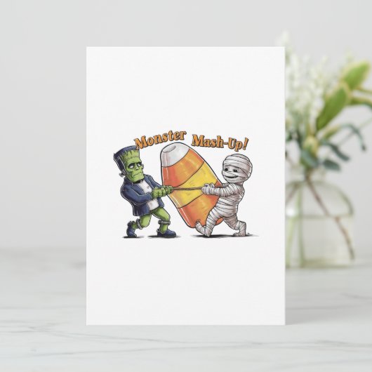 Monster Mash-Up! Kaart (Staand voorkant)
