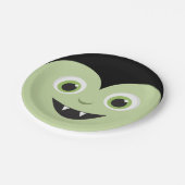 Monster Mash | Vampire Halloween Papieren Bordje (Gekanteld)