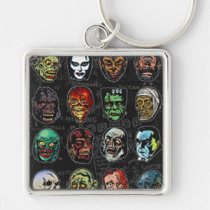 Monster Maskers Kleur Sleutelhanger