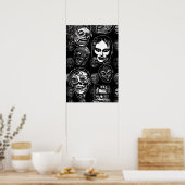 Monster Maskers Poster Pop Variant– Retro Horror (Keuken)