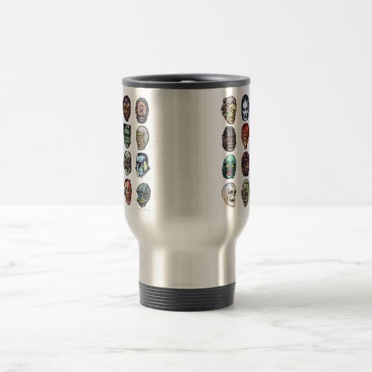 Monster Masks Kleur Reizen Mok (Center)