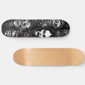Monster Masks Skateboard Deck – Wedstrijd Maple (Horizontaal)