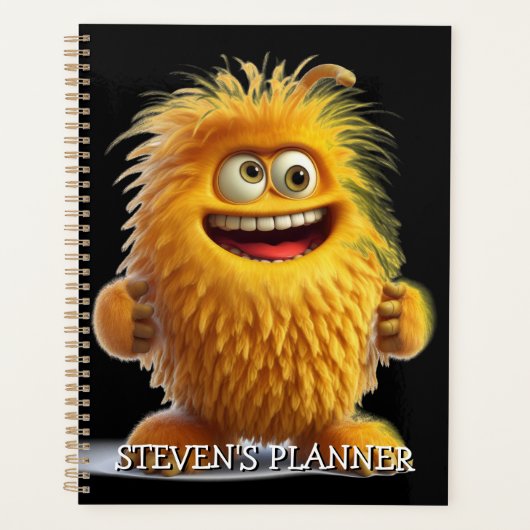 Monster Mayhem...Chuckle Chimp Planner (Voorkant)
