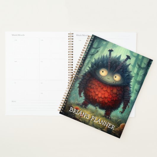 Monster Mayhem...Chuckle Squatch Planner (Display)
