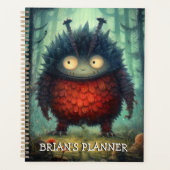 Monster Mayhem...Chuckle Squatch Planner (Voorkant)