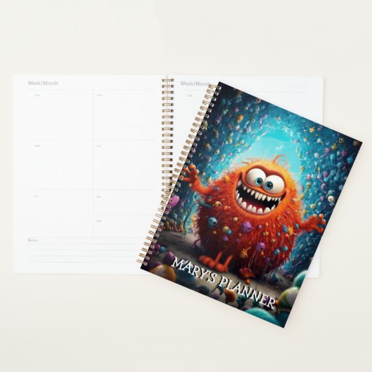 Monster Mayhem... grinniken duizendpoot Planner (Display)