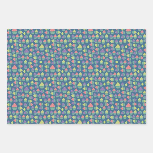 Monster Mayhem Wrapping Paper Flat Sheet Set of 3 (Voorkant 3)