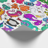 Monster Menagerie, inpakpapier (Hoek)